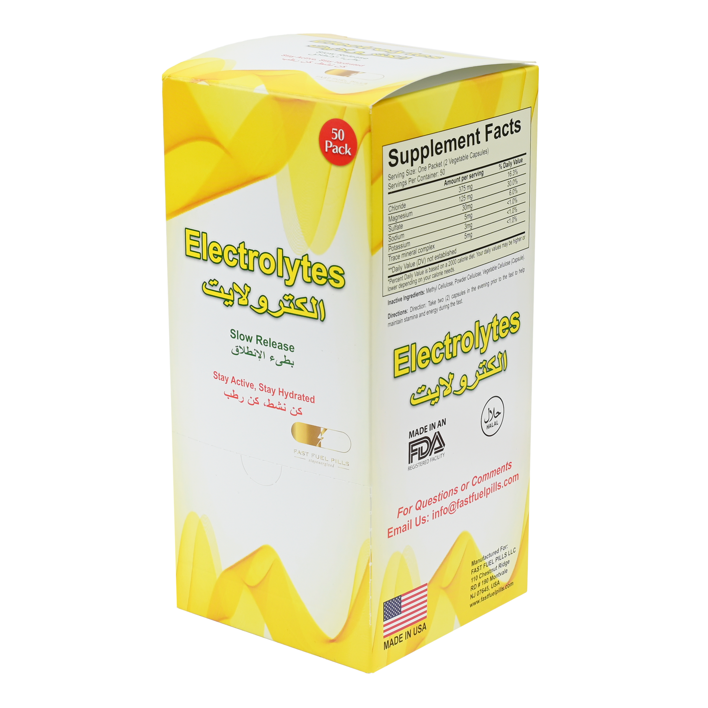 Electrolytes- 50 pack